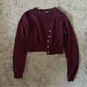 Cropped cardigan